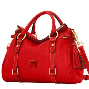 Dooney & Bourke leather handbag Florentine satchel